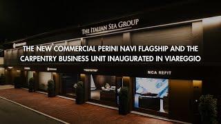 Perini Navi Inaugurates the New Commercial Flagship and the Carpentry Business Unit in Viareggio