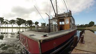 Ken Wilson's Giant RC "Jaws" Orca & David Manley's Dread Yacht Invade the Model Boat Pond