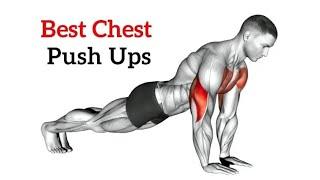 BEST home CHEST Workout | Chest Push Ups Routine (No Equipment)- Ommy Fitness