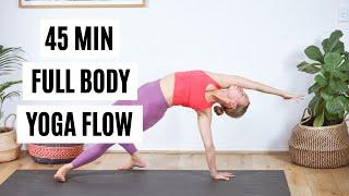 45 Min Yoga Flow | Full Body Flow | Yoga with Janet