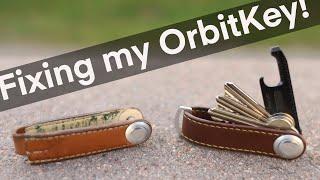 OrbitKey - Key Organizer EDC Full Restoration with new Leather and Hardware