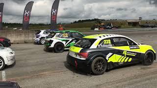 Rallycross.lv  2022 round 3 start