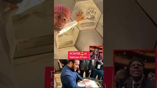 Salman Khan Hand Print In Dubai Museum  #shorts