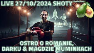 Raport z Akcji | OSTRO O ROMANIE, DARKU & MAGDZIE MUMINKACH, shoty z live 27/10/2024#polacywkambodzy