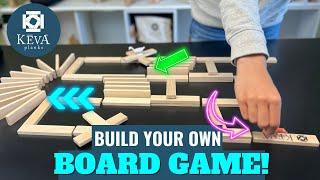 Build Your Own Board Game! | KEVA Planks