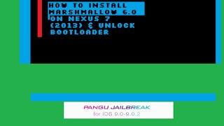 How To Unlock Bootloader & Install Marshmallow 6.0 On Nexus 7 (2013) Tablet