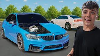 Lying Hellcat Owner Calls Out My BIG TURBO BMW M3 & Gets Gapped.