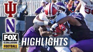 No. 23 Indiana Hoosiers vs. Northwestern Wildcats Highlights | FOX College Football