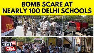 Delhi School News | Nearly 100 Schools Get Bomb Threat In Delhi, Home Ministry Calls It Hoax | N18V