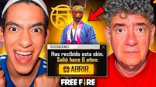 FREE FIRE ME ENVIO UNA SKIN EXCLUSIVA DE HACE 6 AÑOS  - TheDonato