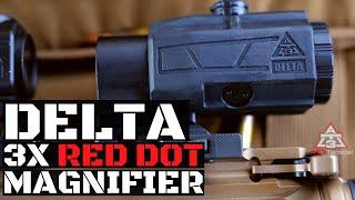 NEW From AT3 Tactical - AT3 Delta 3X Red Dot Magnifier.