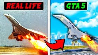 Recreating Real Life AIRPLANE CRASHES in GTA 5 (Movie)