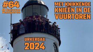 #vlog64 Urkerdag met knikkende knieën in de vuurtoren