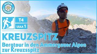 Kreuzspitze Ammergauer Alpen 2158m | T4 UIAA 1