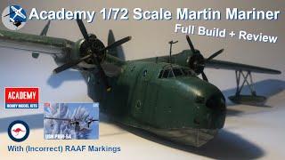 Building a (Incorrect?) RAAF Flying Boat - Academy 1/72 Martin PBM-5 Mariner Full Build + Review 2