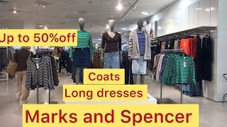 Marks & Spencer up to 50%off long dresses coats winter collection sale@INSideUK1503