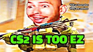 Buys Skins to Get good at CS2 | CS2 Funny Moments