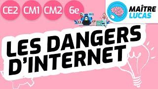 Les dangers d'Internet (fake news, contenus inappropriés, spam...) CE2 - CM1 - CM2 - 6e - EMC