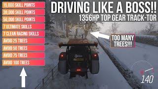 Forza Horizon 4 DRIVING LIKE A BOSS!! - 1356HP Top Gear Track-Tor