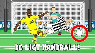 Juventus vs Villareal: The Cartoon! (Champions League 0-3 Parody Goals Highlights)