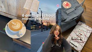 Rotina da Manhã no HIGH SCHOOL | acordando 6h & realidades do intercâmbio!! 