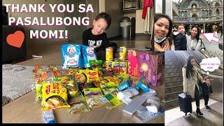 DAMING PASALUBONG GALING PINAS! FINALLY NAGKITA RIN ANG MAGTITA ! PINAY BELGIAN LIFE