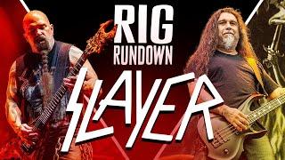 Slayer Rig Rundown with Kerry King, Tom Araya, and Gary Holt — Ultimate Guitar & Bass Gear Tour