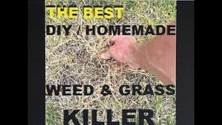 DIY Homemade Weed and Grass Killer Dirt Cheap mix Environmentally friendly mix !!!