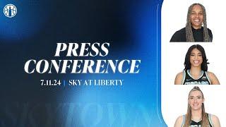 Postgame Press Conference | Sky at Liberty | July 11, 2024