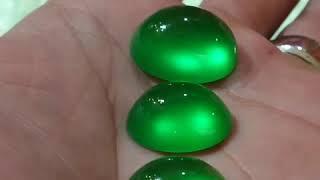 Natural HQ Green Jadeite Jade  Myanmar Burma Type C 23x18x12 21x16x10 20x15x10 WA 087774452822