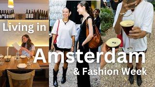 Living in Amsterdam | Amsterdam Fashion Week & dinners with friends