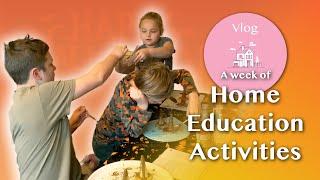 Home Education Activities - Autumn Halloween Prep