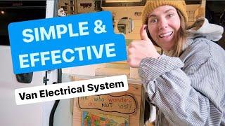 Van Electrical System - Simple & Effective