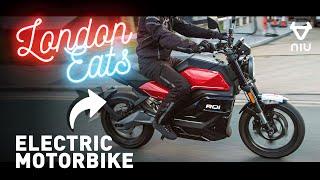 London Eats visits NIU HQ | The RQI Electric Motorbike Prototype