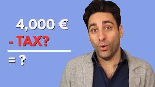 How Much Tax You Pay In Germany For An Entry-Level Job | Shocking?!