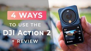 4 WAYS to Use the DJI Action 2 (on a Motorcycle) + Review