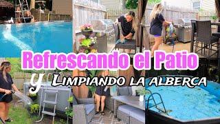 LIMPIANDO Y REFRESCANDO EL PATIO | MOTÍVATE A LIMPIAR  #cleanwithme