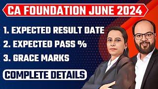 CA Foundation June 24 Expected Result date, Expected Pass % & Grace Marks | CA Fond June 24 Result