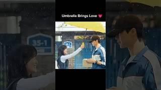 Umbrella brings love to #sunjae & #imsol #lovelyrunner #byeonwooseok #kimhyeyoon #kdrama #shorts