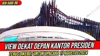 IKN HARI INI‼️Tampilan Terbaru Bilah Sayap Garuda "Kantor Presiden" yang Sudah Terpasang