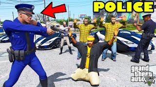 Franklin And Trevor Police Inspector Attack Yellow Gang Hood GTA 5!