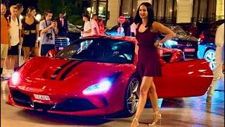 BEST RICH LADIES MONACO 2024 DRIVE SUPERCARS | LUXURY LIFESTYLE | Ferrari, Lamborghini, Rolls-Royce