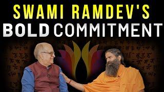 Swami Ramdev Makes a Bold Commitment