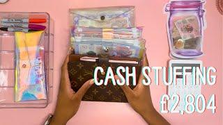 MY BIGGEST CASH STUFFING YET! | £2,804 | JUN '24 | CASH ENVELOPES | SINKING FUNDS | UK CASH STUFFER