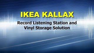 An Inexpensive Record Listening Station and Vinyl Storage Solution from IKEA