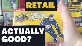 2021-22 Upper Deck Hockey Extended Retail Blaster Box Break! #upperdeckhockey #hockeyboxbreaks