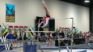 Whitney Bjerken | 3rd Level 9 Gymnastik treffen | Snot auf dem Vault Blut auf dem Balken