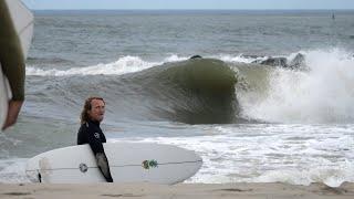 Tropical Invest 92L Hits New Jersey w/ Clean Surf