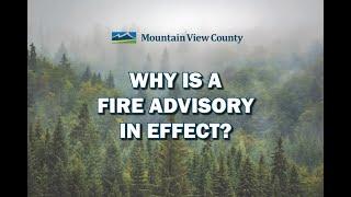 Mountain View County Fire Bans