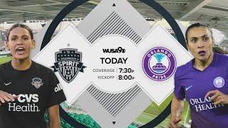 Washington Spirit vs. Orlando Pride face-off on WUSA9 this Saturday